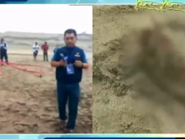 Hallan restos humanos de una mujer en la orilla de una playa en Huacho