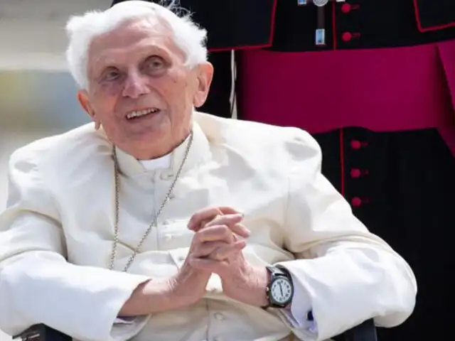 Ciudad del Vaticano: papa emérito Benedicto XVI falleció hoy a los 95 años de edad