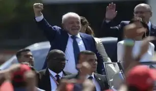 El líder de izquierda Luiz Inácio ‘Lula’ da Silva jura como nuevo presidente de Brasil