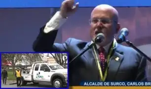 Carlos Bruce anuncia que anuló contrato con grúas "abusivas" en Surco