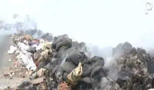 La Victoria: vecinos queman basura ante la falta de recojo de residuos