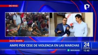 Asociación de Municipalidades pide el cese de la violencia durante las manifestaciones