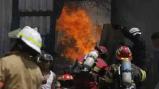 VES: Familiares de joven quemado durante incendio en Parque Industrial piden ayuda