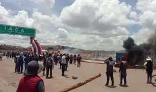 Suspendieron operaciones: manifestantes intentaron tomar aeropuerto internacional de Juliaca