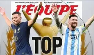 Lionel Messi: L'equipe lo elige como "atleta del año" sobre Mbappé