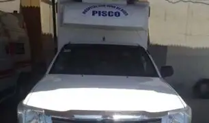 Falta maletín de primeros auxilios: investigan presunto asalto a ambulancia del hospital de Pisco