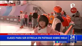 San Borja: Federación Peruana ofrece clases de patinaje sobre hielo