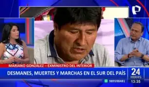 Mariano González: "Evo Morales debe abstenerse de meter sus narices en la política peruana"