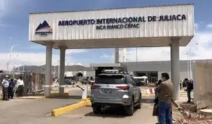 Aeropuerto de Juliaca demorará un mes en retomar sus actividades tras diversos ataques