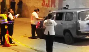 SJM: Asesinan a un hombre dentro de su camioneta