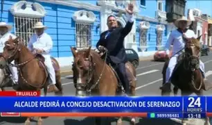 Alcalde de Trujillo pedirá a Consejo la desactivación del serenazgo