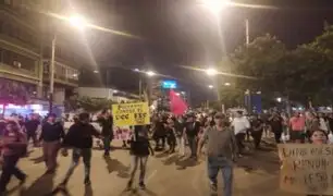 Cientos de manifestantes llegan a Miraflores exigiendo la renuncia de Dina Boluarte