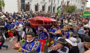 Protestas en Cusco: miles acompañaron féretro de dirigente campesino Remo Candia