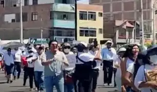 Marcha por la paz en Tacna: Empresarios y comerciantes piden parar con la violencia
