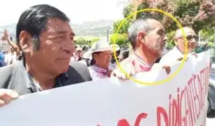 Iber Maraví lidera marcha por libertad de "camarada Cusi" y advierte a Boluarte: "La lucha va a seguir"