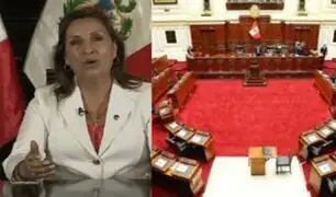 Dina Boluarte: "Solicito al Congreso se adelante la segunda votación del adelanto de elecciones"