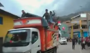 "Marcha de los 4 suyos": 3 mil comuneros de Andahuaylas viajaron en caravana a Lima para protestas