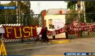 Toman San Marcos para alojar a manifestantes del sur: "Exigimos la renuncia de Dina Boluarte"