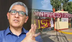 José Elice: “Fuerzas del orden pueden ingresar a San Marcos”
