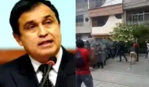 Huaraz: vándalos atacan notaría de la familia de premier Alberto Otárola