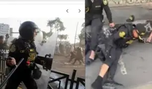 "19 policías heridos están internados tras protesta en Lima", afirma defensor de la PNP