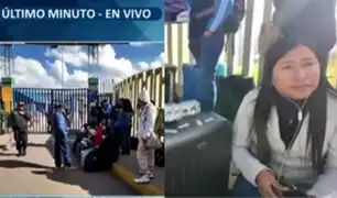 Cusco: 300 pasajeros varados tras suspensión de vuelos y cierre de aeropuerto