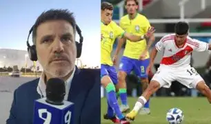 "Lo que se veía venir se confirmó": Omar Ruiz de Somocurcio analiza el mal debut de la sub-20 ante Brasil