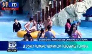 El “Disney” piurano: disfruta del verano con enormes toboganes y la mejor cumbia