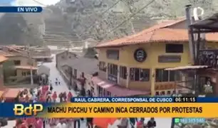 Cierra sus puertas al turismo: suspenden ingreso a Machu Picchu por tiempo indefinido debido a protestas