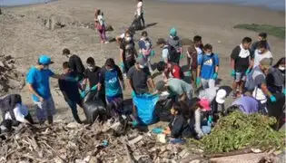 Chimbote: recogen más de dos toneladas de basura en Malecón Grau