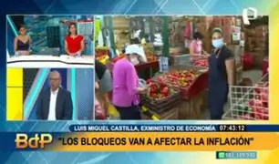 Inflación sentirá impacto de protestas: "Estamos autogenerando una pandemia económica interna", según Castilla