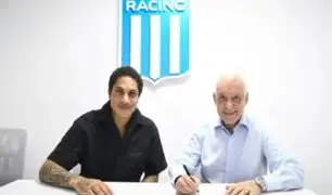 ¡Ya es oficial! Paolo Guerrero es nuevo jugador de Racing Club de Argentina
