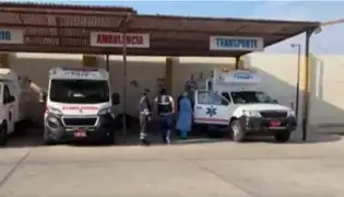 Trasladan a 9 policías heridos a hospital de Pisco tras enfrentamiento con manifestantes