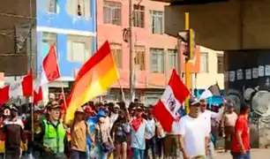 Surco: Así fue la llegada de los manifestantes a los exteriores de la embajada de Estados Unidos