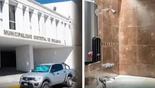 Arequipa: Instalan jacuzzi y máquina trotadora en la Municipalidad de Socabaya