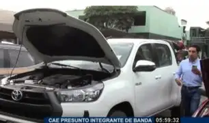En menos de 24 horas: recuperan moderna camioneta robada a mecánicos en Carabayllo