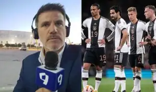 Omar Ruiz de Somocurcio sobre selección alemana: "Poderosa por su historia, porque en Qatar dio pena"