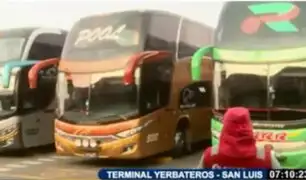 Terminal de Yerbateros: buses salen rumbo a Huancayo, pero aún hay temor ante nuevos bloqueos
