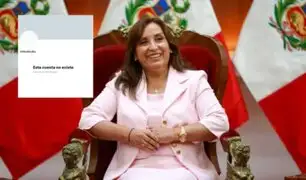 Dina Boluarte: Presidenta desactiva su cuenta oficial de Twitter