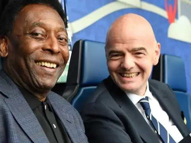 Gianni Infantino pide a países del mundo tener al menos un estadio con nombre de Pelé