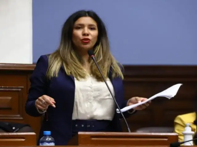 Congresista Rosselli Amuruz presenta proyecto para recortar mandato de titulares del JNE y ONPE