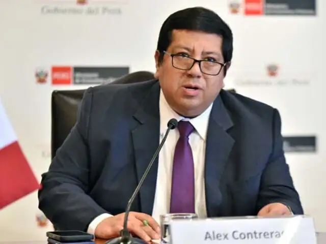 Ministro Alex Contreras afirma que â€œIntentan boicotear  gestiÃ³n de la presidenta Dina Boluarteâ€�