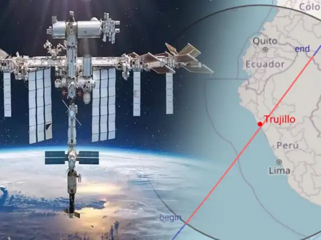 ¡Atención! Estación Espacial Internacional será visible desde el cielo peruano