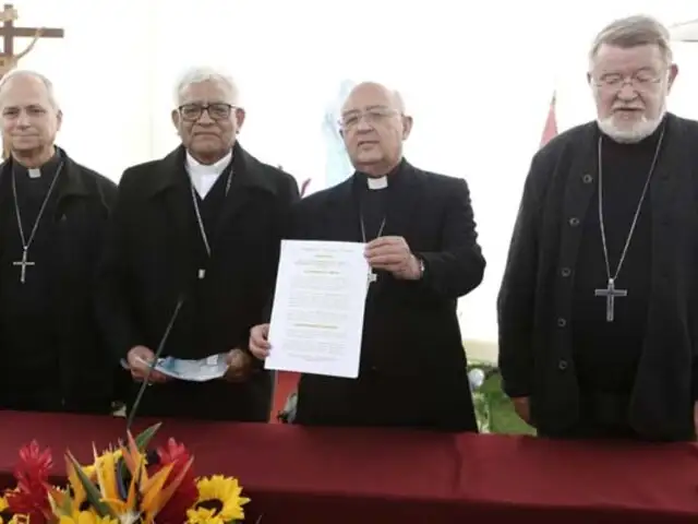 Conferencia Episcopal Peruana invoca al Gobierno a detener “la violencia y las muertes”