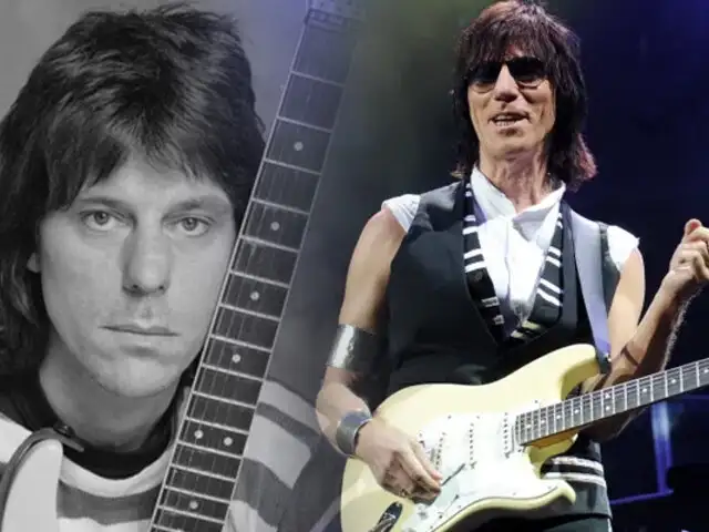 El Rock de luto: Fallece guitarrista Jeff Beck a los 78 años