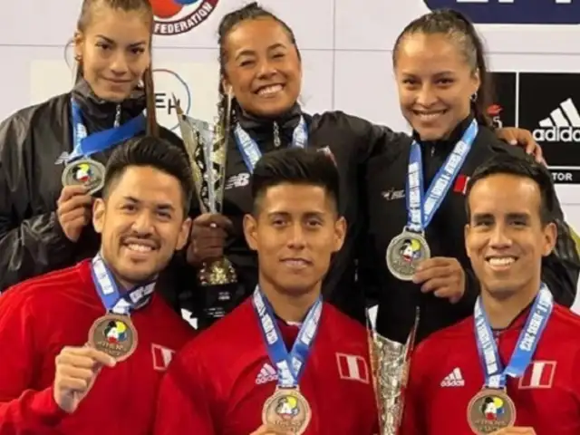 ¡Orgullo peruano! Selección de karate gana dos medallas en Grecia
