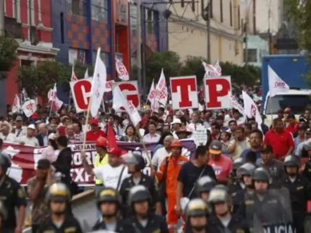 CGTP convoca a su primera gran huelga indefinida de los últimos 20 años para este 9 de febrero