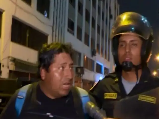 'Toma de Lima': 34 personas fueron detenidas durante primer día de protestas