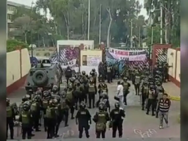Policías ingresan a UNMSM: casa de estudio informó que la PNP actúo de oficio