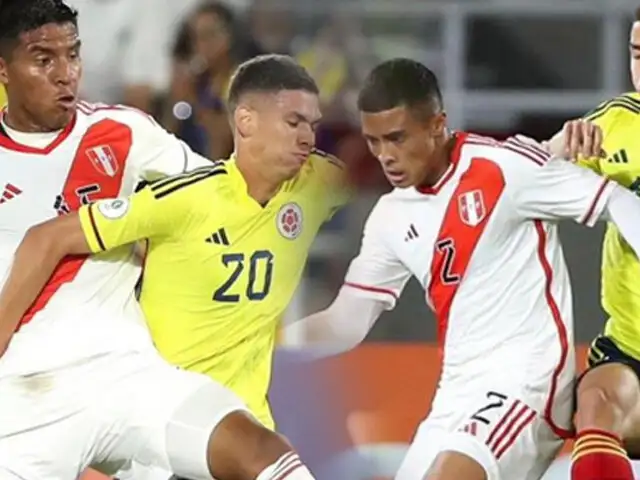 Sudamericano Sub-20: Bicolor iguala 1-1 con Colombia